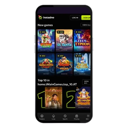 Instasino Casino Bonus